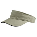 Washed Sandwich Cotton Visor